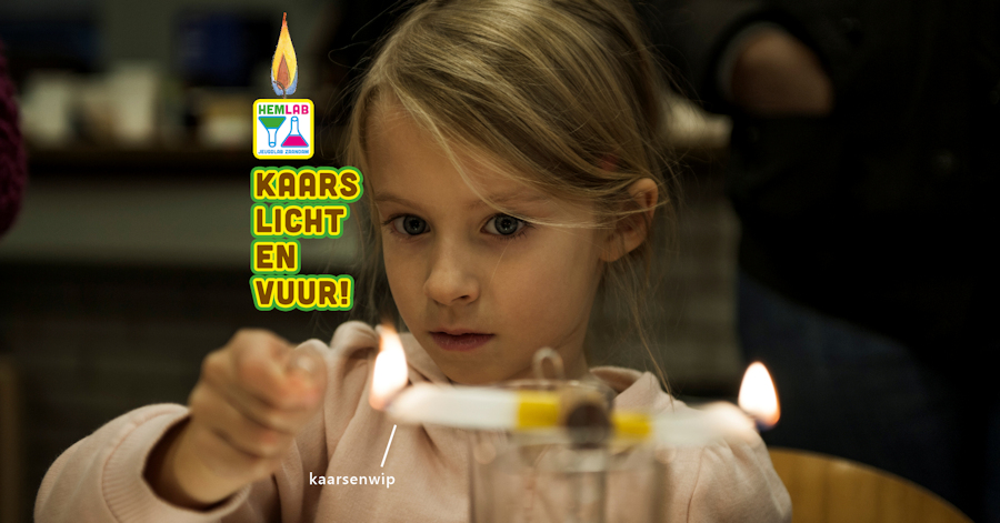 za 12, 19 dec: Kaars Licht Vuur! Science experimenten voor kinderen.