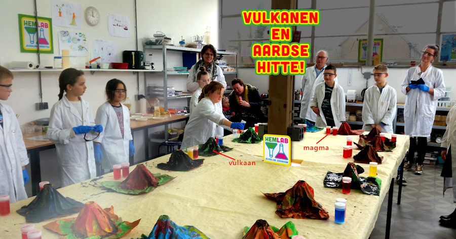 za 2, zo 3 jan: Vulkanen en aardse hitte! Science voor kinderen